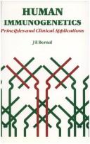 Cover of: Human immunogenetics by J. E. Bernal