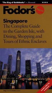 Cover of: Singapore (9th ed) by Fodor's