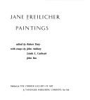 Jane Freilicher by Jane Freilicher