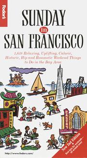 Cover of: Sunday in San Francisco