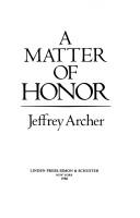 a-matter-of-honour-cover