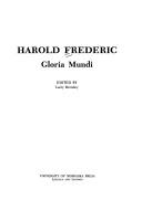 Gloria mundi by Harold Frederic