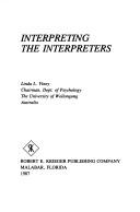 Cover of: Interpreting the interpreters