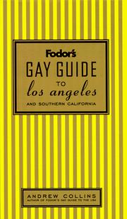 Cover of: Fodor's gay guide to Los Angeles and southern California by Andrew Collins