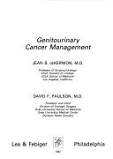 Cover of: Genitourinary cancer management