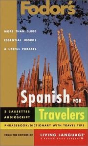 Cover of: Fodor's Spanish for Travelers