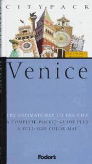 Cover of: Citypack Venice