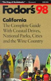 Cover of: California '98 by Fodor's