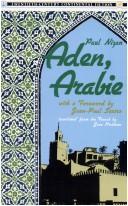 Cover of: Aden, Arabie