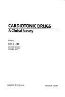 Cover of: Cardiotonic drugs by edited by Carl V. Leier.