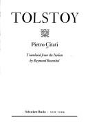 Cover of: Tolstoy by Pietro Citati