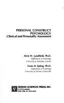 Personal construct psychology by A. W. Landfield