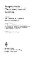 Cover of: Perspectives in chemoreception and behavior
