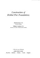Cover of: Construction of drilled pier foundations