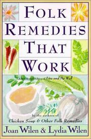 Cover of: Folk remedies that work by Joan Wilen