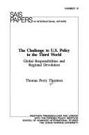 Cover of: The challenge to U.S. policy in the Third World by Thomas Perry Thornton