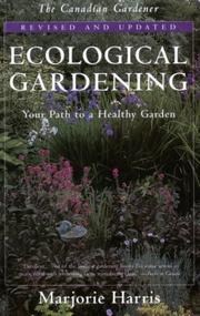 Ecological Gardening by Marjorie Harris