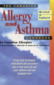 Cover of: Canadian Allergy & Asthma Handbook by Barry Dr Zimmerman