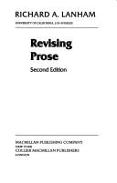 Cover of: Revising prose