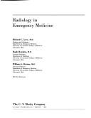 Cover of: Radiology in emergency medicine by Levy, Richard C.