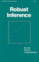 Cover of: Robust inference