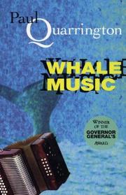Cover of: Whale Music by Paul Quarrington