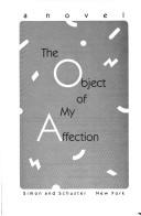 Cover of: The object of my affection by Stephen McCauley
