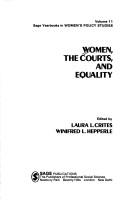 Cover of: Women, the courts, and equality by edited by Laura L. Crites, Winifred L. Hepperle.