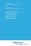 Cover of: Spectral theory of self-adjoint operators in Hilbert space by M. Sh Birman