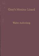 Cover of: Gray's monitor lizard