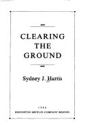 Cover of: Clearing the ground