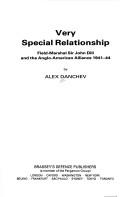 Very special relationship by Alex Danchev