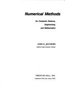 Cover of: Numerical methods for computer science, engineering, and mathematics