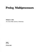 Cover of: Prolog multiprocessors