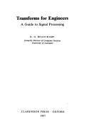 Cover of: Transforms for engineers: a guide to signal processing