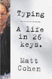 Cover of: Typing by Matt Cohen