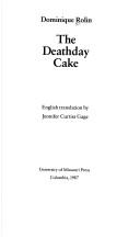 Cover of: The deathday cake