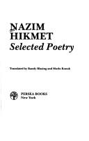 Selected poetry by Nâzım Hikmet