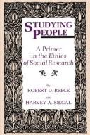 Cover of: Studying people | Robert D. Reece