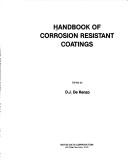 Cover of: Handbook of corrosion resistant coatings