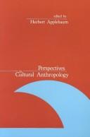 Cover of: Perspectives in cultural anthropology | 