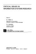 Cover of: Critical issues in information systems research