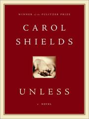 Cover of: Unless by Carol Shields