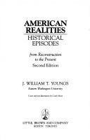 Cover of: American realities by J. William T. Youngs