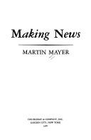 Cover of: Making news