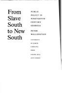 Cover of: From slave South to New South | Peter Wallenstein