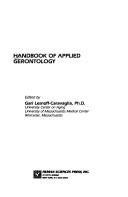 Cover of: Handbook of applied gerontology