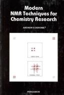 Cover of: Modern NMR techniques for chemistry research