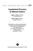 Cover of: Geochemical processes at mineral surfaces