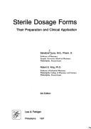 Cover of: Sterile dosage forms by Salvatore J. Turco